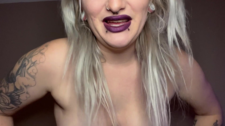 EeveeXo: Hårig Goth styvmamma dommes och pinnar dig