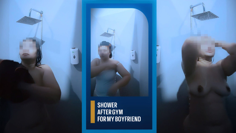 Minokiiko: Je prends une douche dans les toilettes de la salle...