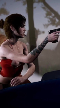 Ellie prend une bite post-apocalyptique