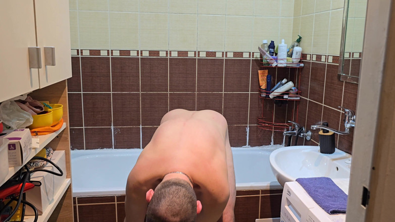 Fap_man93: Séance De Douche En Solo