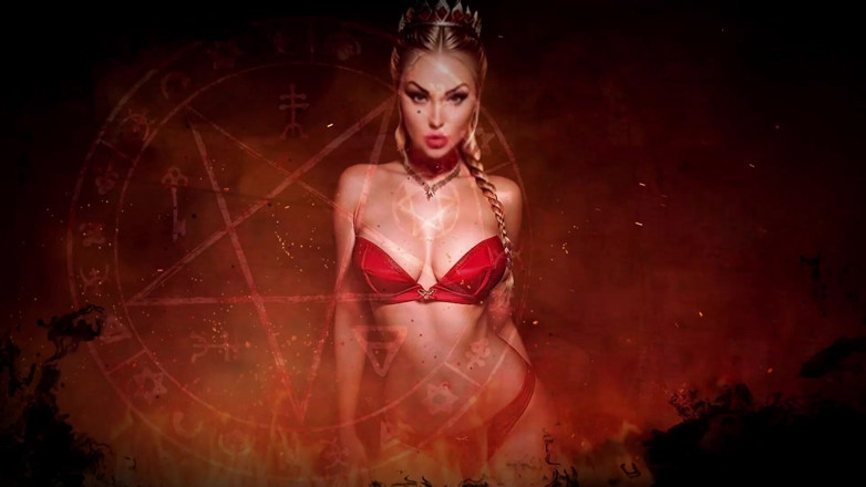 Goddess Misha Goldy: Anti-natale ISTRUZIONI per sborrare: soccombiscono al Succubus