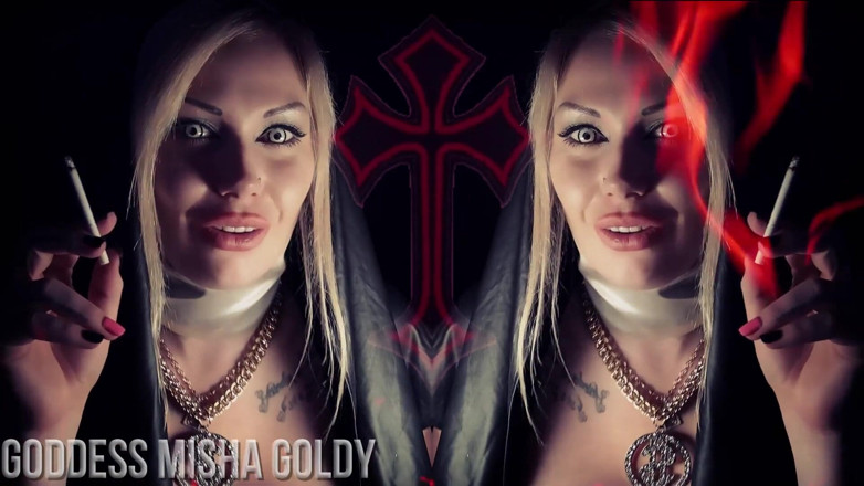 Goddess Misha Goldy: Ти будеш в пеклі, якщо я буду твоєю причиною дрочити