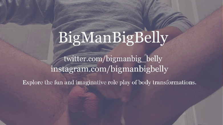 BigManBigBelly: Женственный мужчина стонет и хныкает