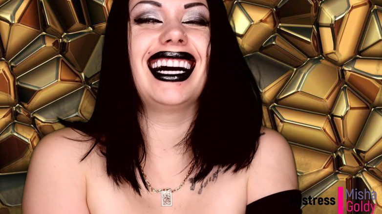 Goddess Misha Goldy: Вы не было разрешения дрочить на другие модели! Жадно и экзекутор!