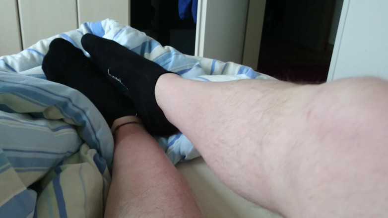 Carmen_Nylonjunge: Black Sneaker Socks