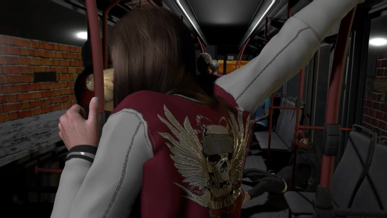 Wraith ward: Une Asiatique Chevauche Un Bus, Sexe En POV