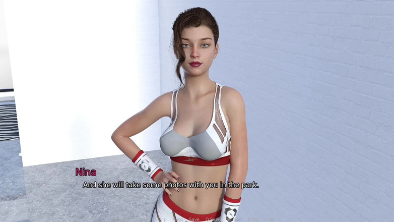 Dirty GamesXxX: Summer of love: het meisje neemt foto's met een andere...