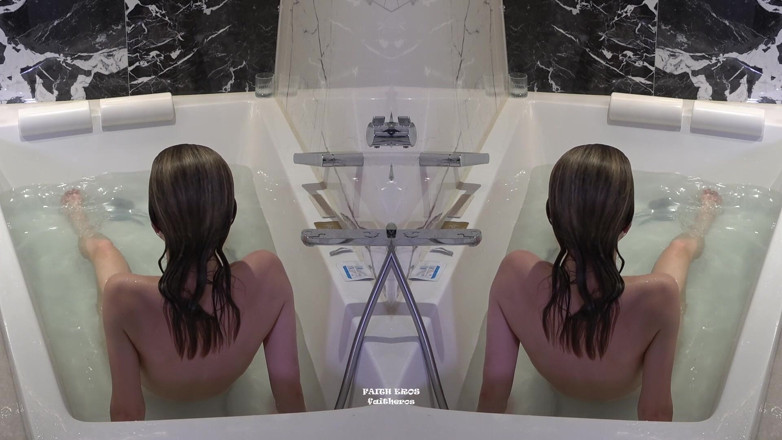 Faith Eros: Haar wassen en onder water duiken - deel 1