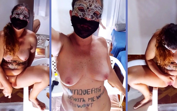 Mirelladelicia: 拍摄肛交视频时的暴露狂