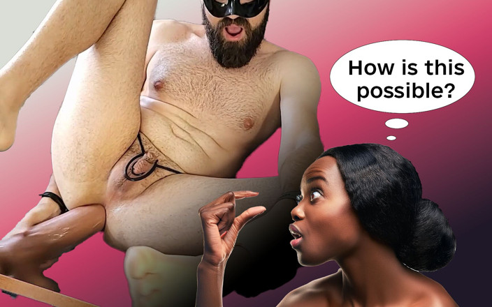 Anal orgasm: Fick meinen arsch mit Riesendildo