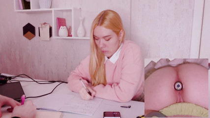 Estie Kay: Helping My Stepsister with Homework but She's Too Distracted with...