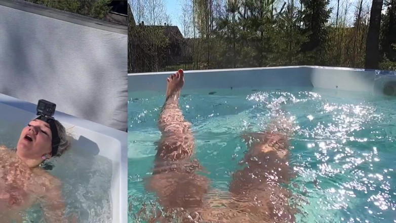 LC couple: POV, une jolie MILF avec son jouet préféré dans un...