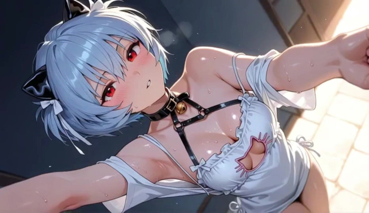 Ianimedia: Аниме-девушка Rei Ayanami показывает горячие сексуальные наряды, подборка
