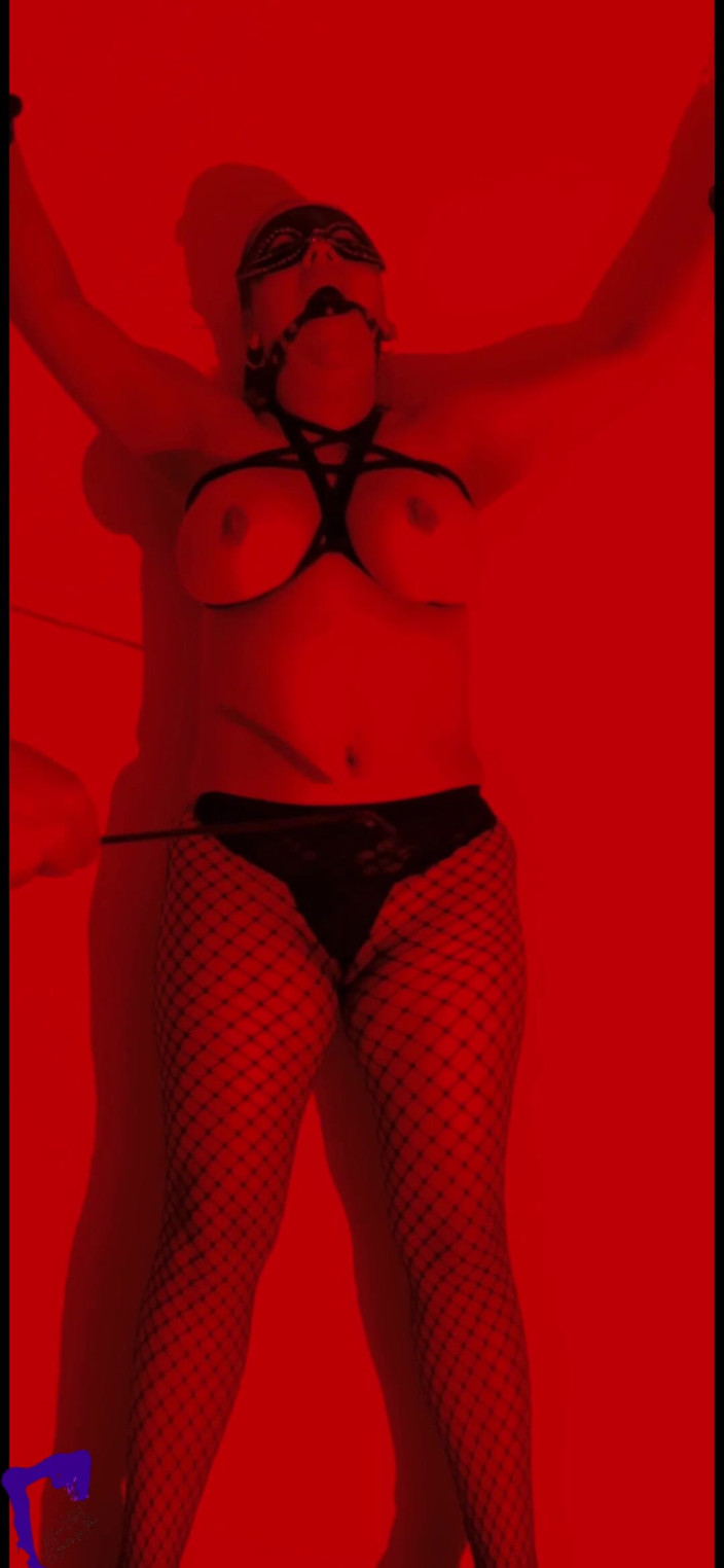 AlinaVelvet: Esclava Sexual MILF Atada Usada Duro: Azotada, Cera Caliente En...
