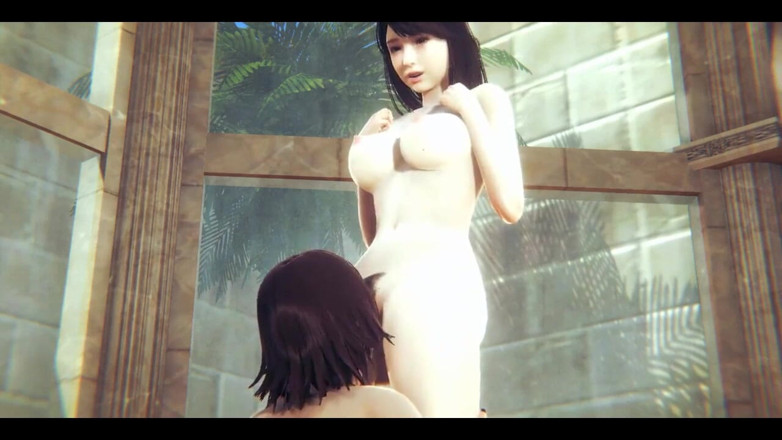 HentaiTubes: Hentai 3d tanpa ditapis - pasangan berkongkek di spa - anime manga Jepun...