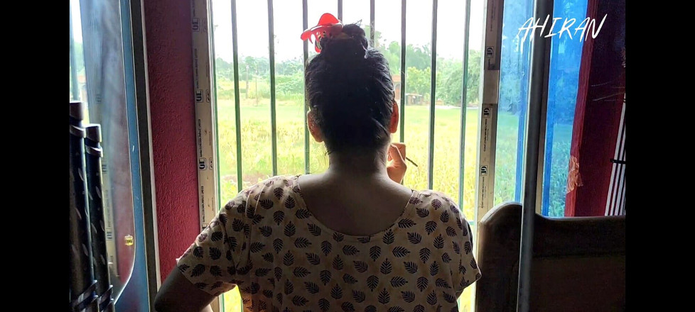 Aahan Ahiran: Möpse mit großem stier Roter bh in möpsen überprüfung und Vorspiel...