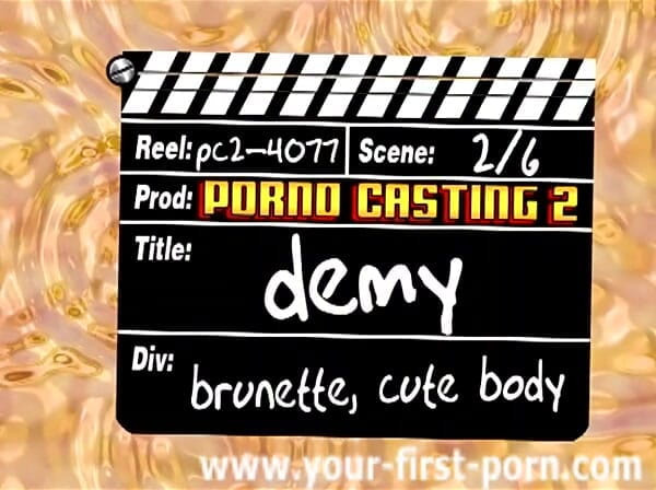GERMAN PORN CLASSICS: Порно кастинг том 2 - Гонзо сила - DVD