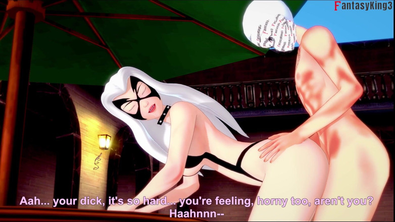 Fantasy king: Felicia Hardy (gatto nero) sesso in bikini bollente - marvel