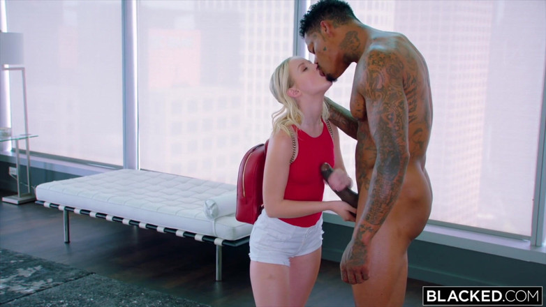 Blacked: Blacked This Petite Blonde Only Has Eyes for BBC