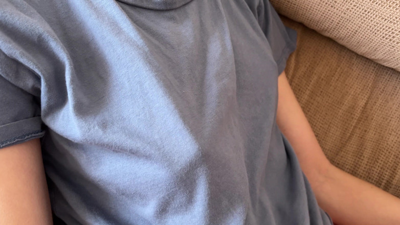 Mia Foster: My slutty stepsister let me cum on her teen tits,...