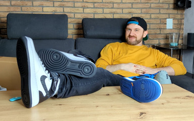 GayKinkCouple: Desempacando mis nuevas zapatillas