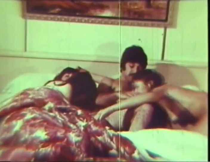 Vintage Usa: Safada vintage sexo a três para um pau grande