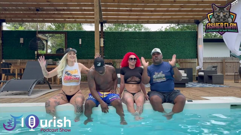 Mr Flourish Live: Mrflourish Podcast con guest Roxi Keogh, Gigi Patsy e Datjguy...
