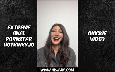 Hotkinkyjo: HKJFANS Amateur Style Films: 14.05.2023 vedetă porno Hotkinkyjo Faphouse - MAI'23 QUIECKIES