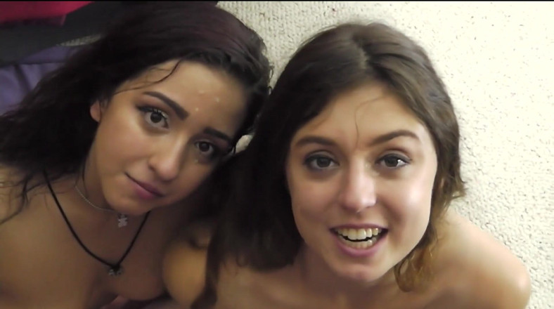 Average Joe xxx: Rici Gray &amp; Cassidy Bliss, 2 awek 1 batang