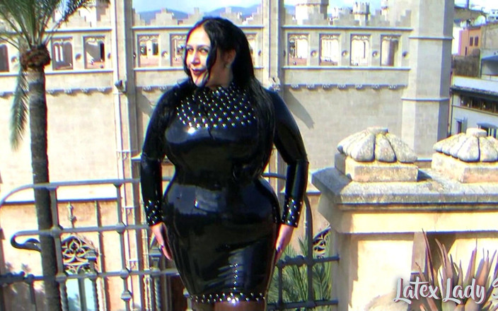 BBW BlowJob Queen: De glamour latex-diva