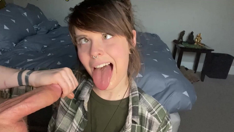 Olivia Jarden: Napůl vzhůru Nedbalé Ahegao Cockworship