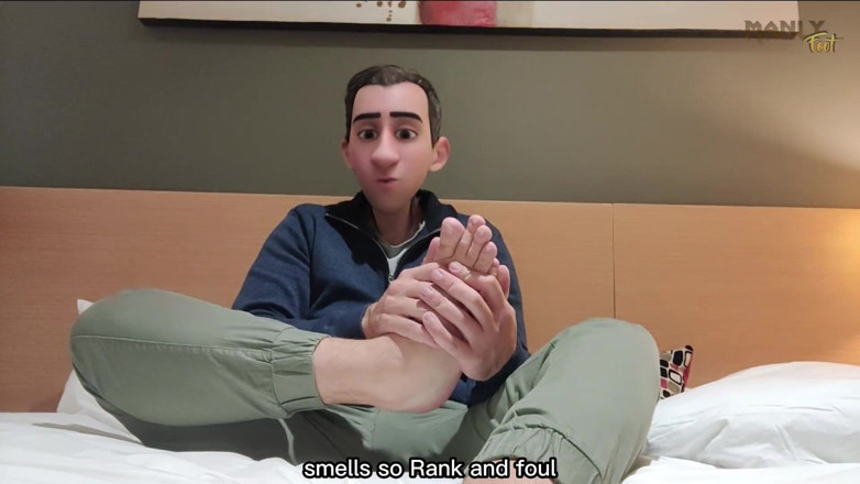 Manlyfoot: Gay ojczym - tylko jedno łóżko - All Alone in My Hotel with...