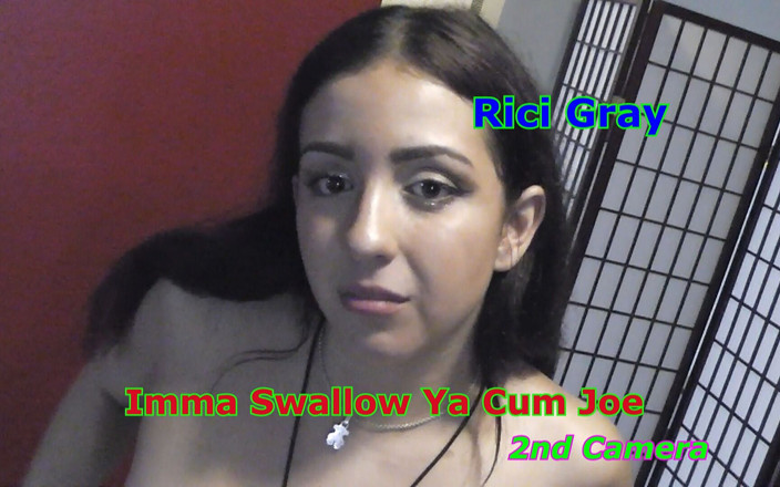 Average Joe xxx: Rici Gray - Imma Swallow Ya Cum JOE 2ª Câmera
