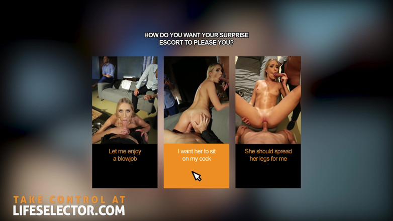 LifeSelector: L'enterrement de vie de jeune fille finit hardcore avec la...
