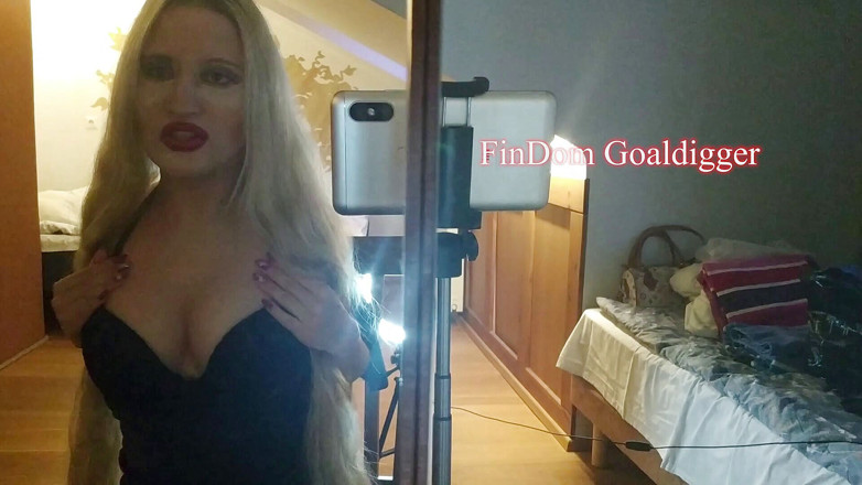 FinDom Goaldigger: Debole prima di me