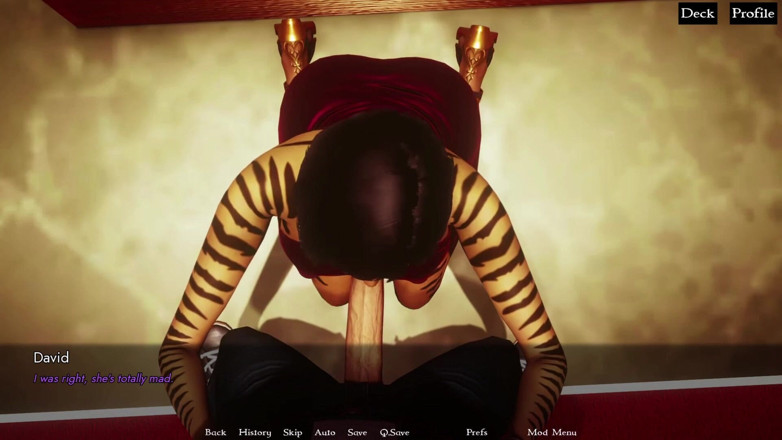 3D Cartoon Porn: Furrhouse 1: David Mouth-fucks Asha Before Daisy &amp; Throat Cum