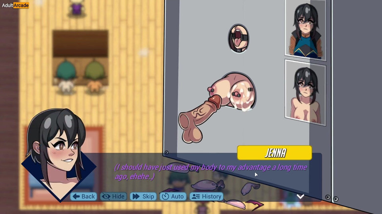 LewdArcade: Galeri Permainan Lucah Krisis Ketiga [bahagian 02] Jenna - Koleksi sesi seks townhall