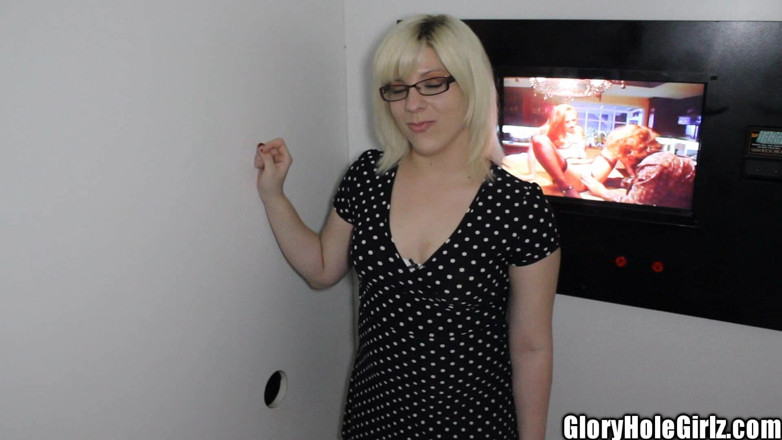 Glory Hole Girlz: Awkward Teacher Bitch with Glasses Gloryhole Suck Fucking After College