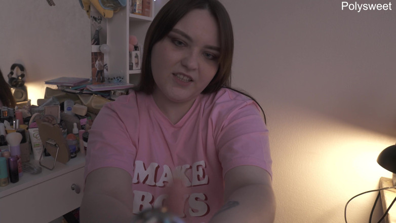 Polly Sweet: JOI CEI POV Instrukcja dla mojej suki sissy Training Eng