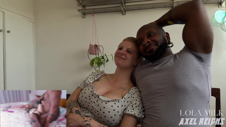 AxelReigns: Guardando il nostro porno parte 5 - lola latte x Axel reigns