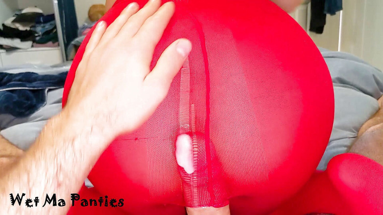 Wet ma panties: Cea mai bună spermă pe ciorapi din toate timpurile!! Fată...