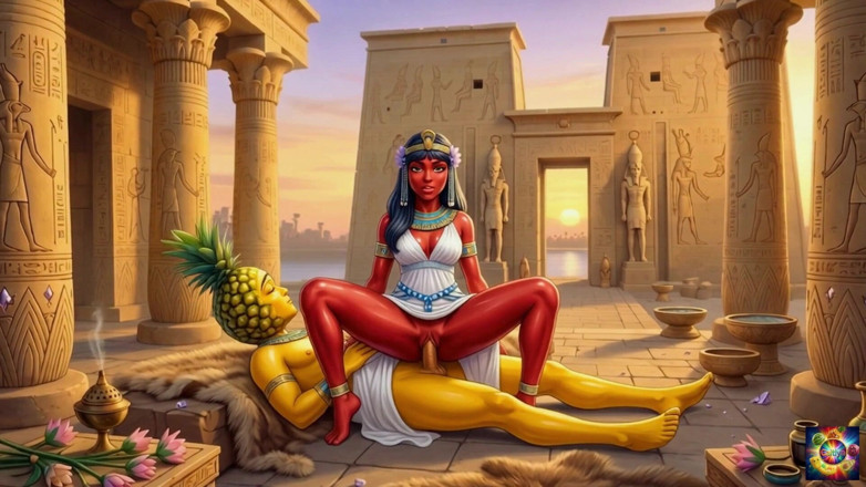Caitlynvx: Pouštní romantika v Egyptě - Ai Hentai Asmr