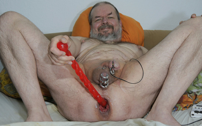 Qualzucht: Megaextrem! Dildo, sondieren, Estim, eier, flaschen, tief einführen, abspritzen!