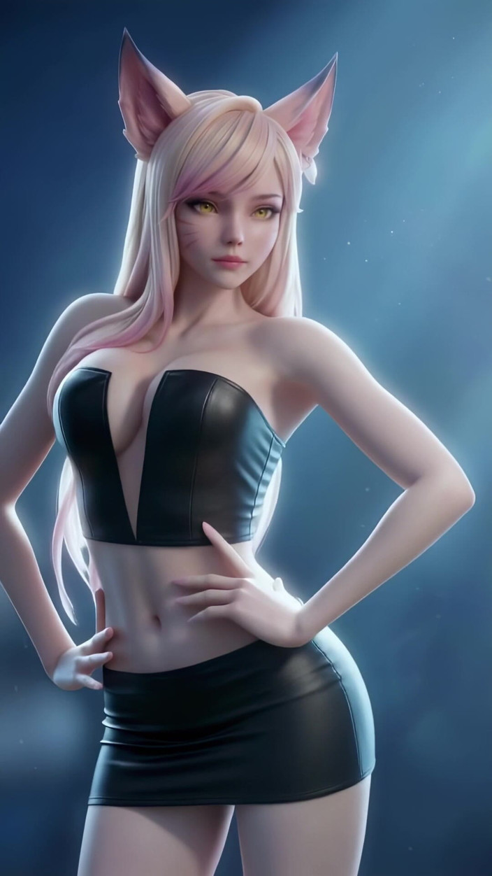 3D-Hentai Games: Ahriho sexy tanec (Black Eyed Peas - Boom Boom Pow)