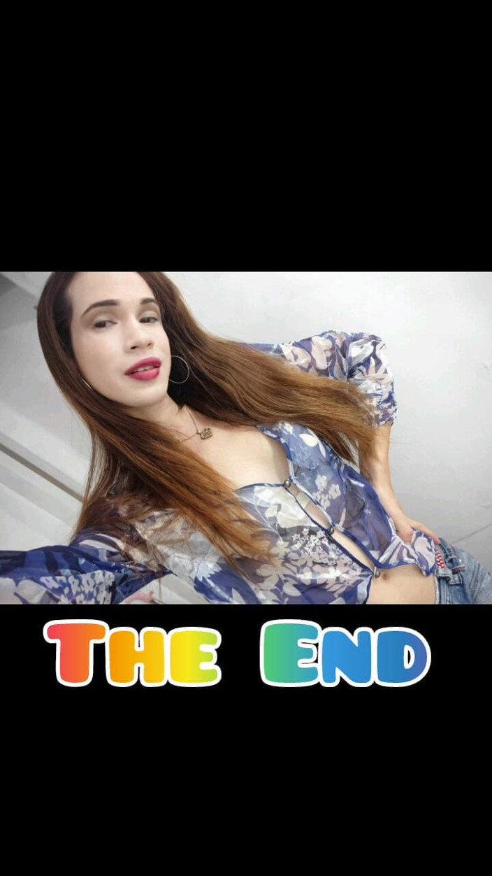 Ladyboy Karl: Creampie cum äta