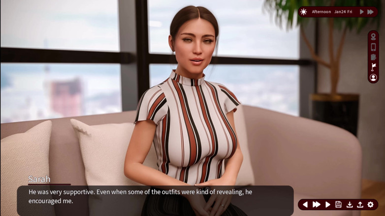 Johannes Gaming: Whispers of desire - faithfull path 11 sarah membiarkan alex oralnya