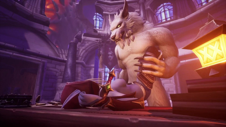Wraith ward: Werewolf mengongkek Elf Malam Di Atas Meja
