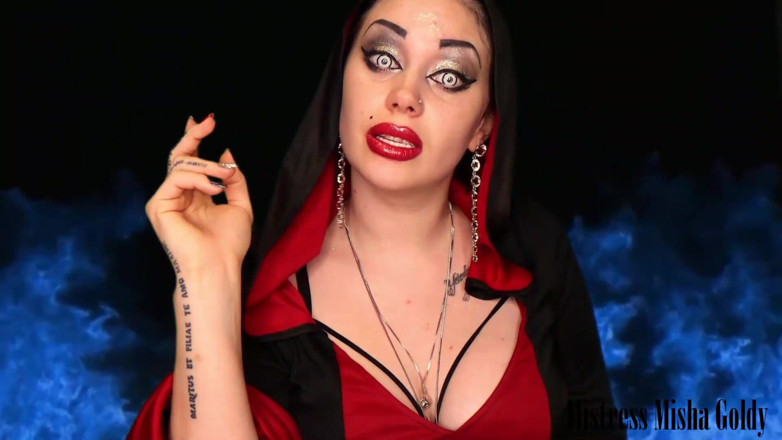 Goddess Misha Goldy: Una ipnotizzante scopata della mente: Tu mi sottometterai, mi dirai...