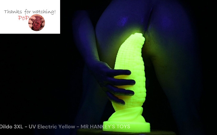Popoopoop: Popoopoop - Dildo de Milho 3xl - Brinquedos do Sr. Hankey - Amarelo Elétrico...