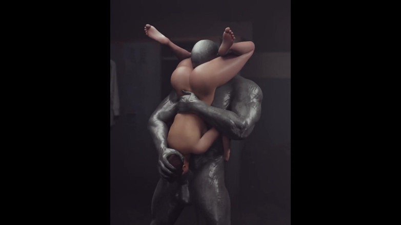 Velvixian 3D: Moira Burton Mr X के साथ खड़े होकर 69